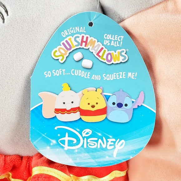 Squishmallow Dumbo the Elephant 10" UltraSoft Disney Pixar Film Plush Toy NWT - Picture 10 of 12